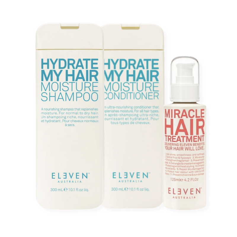 Hydrate and Miracle Trio by ELEVEN Australia